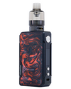The Voopoo Drag 2 Refresh Kit combines high power output with a modern build. Powered by two 18650 vape batteries (sold separately) and capable of 177W maximum output, making it ideal for use with high VG eliquids for producing big clouds and great flavour.  Scarlet Colour - Vapox UK LTD (5585332732065)