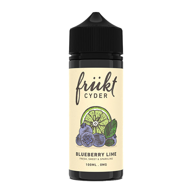 Blueberry Lime eLiquid by Frukt Cyder 100ml (6817649033377)