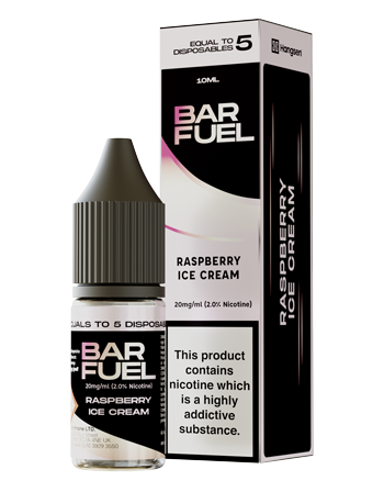 Raspberry Ice Cream Nic Salt eLiquid by Bar Fuel