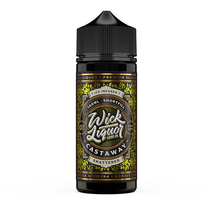 Castaway shattered  Eliquid by Wick Liquor 100ml (8644817387755)
