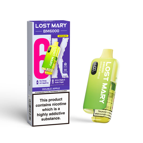 Lost Mary BM6000 Prefilled Pod Kit/ Double Apple