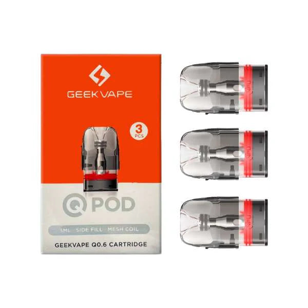 Geekvape Q Pod Side Fill Cartridges 3 Pack (15501948354941)