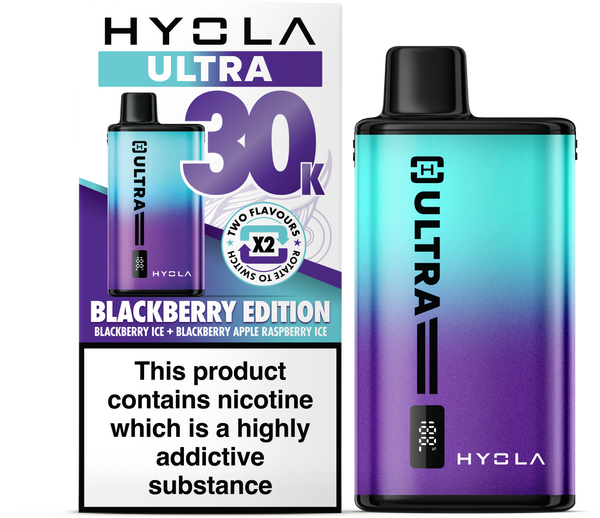 Hyola Ultra 30K- prefilled pod kit/Blackberry Edition 20mg (15234422899069)