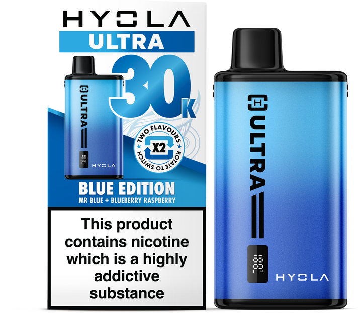 Hyola Ultra 30k- Prefilled Pod Kit/ Blue Edition 20mg (15234422735229)