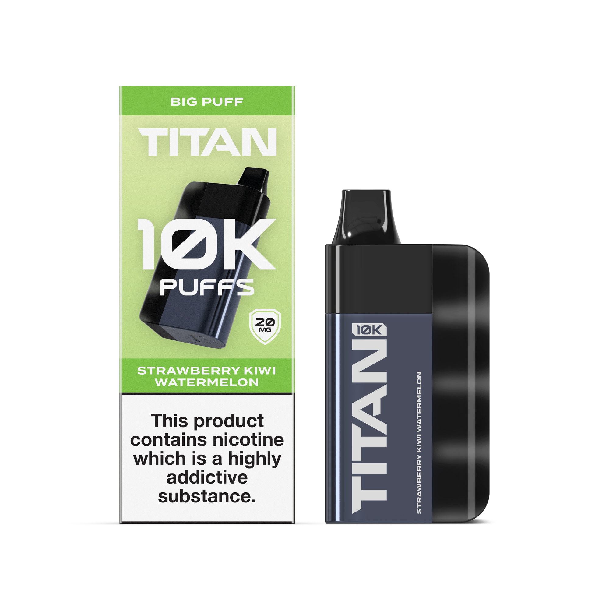 Titan 10K Disposable Vape Strawberry Kiwi Watermelon