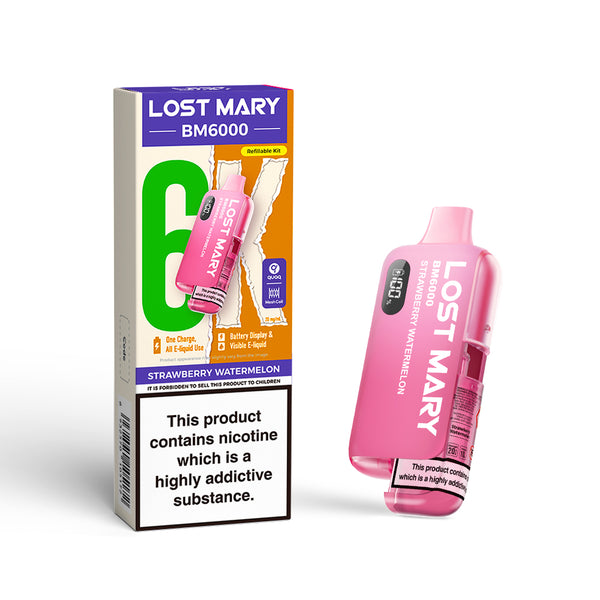 Lost Mary BM6000 Prefilled Pod Kit/ Strawberry Watermelon