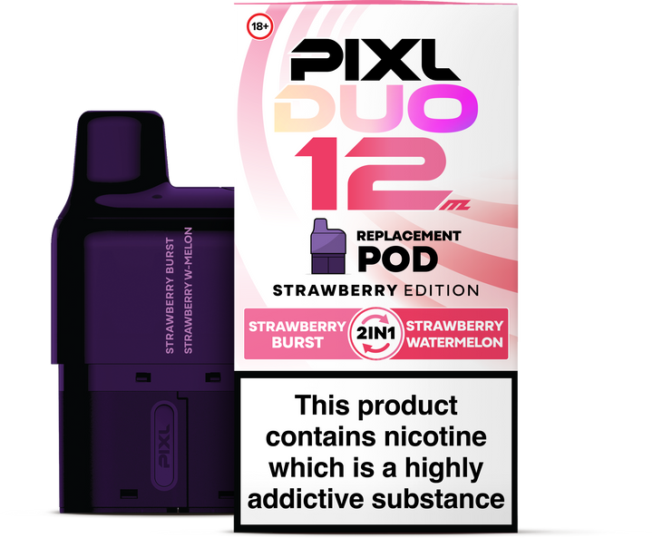 PIXL Duo Compliant Replacement Pod - Strawberry Edition / 20mg (15187407241597)