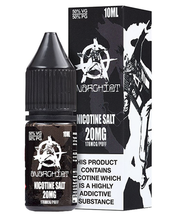 Black Nic Salt eLiquid by Anarchist - Vapox UK LTD (4514035630152)