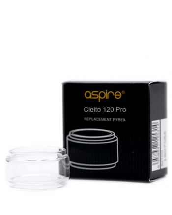 The Aspire Cleito 120 Pro Replacement Glass is 4.2ml and designed for use with the Aspire Cleito 120 Pro.  This replacement glass saves you the hassle of buying a brand new tank.  Box Contains:  1 x 4.2ml Aspire Cleito 120 Pro Replacement Glass (5803049910433)