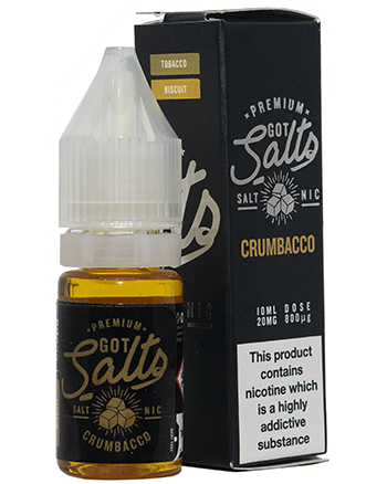 Crumbacco Nic Salt eLiquid by Got Salts - Vapox UK (4384539770952)
