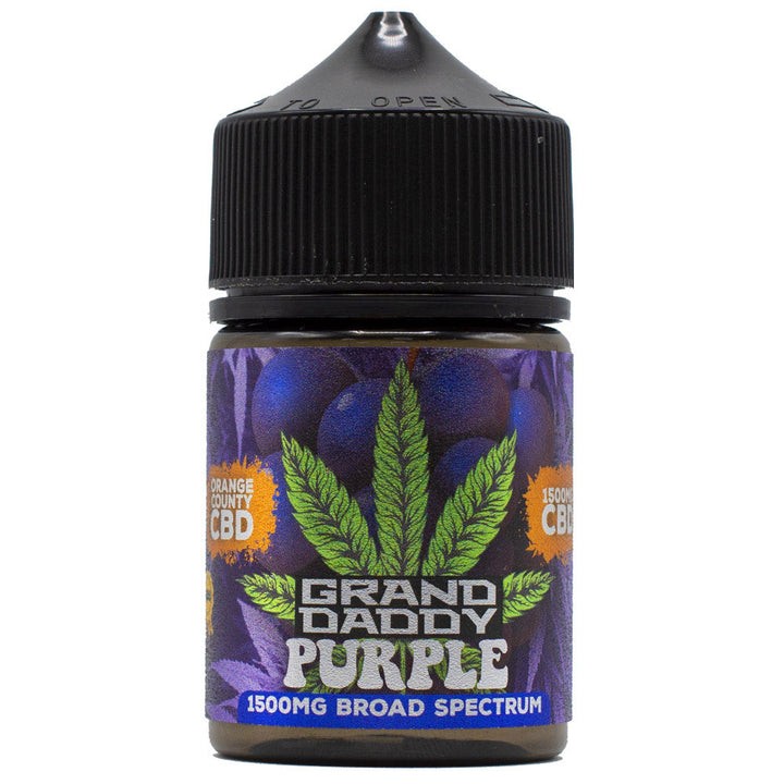 Grandaddy Purple (Cali Range) 50ml E-liquid By Orange County CBD (6885611765921)