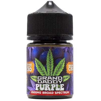 Grandaddy Purple (Cali Range) 50ml E-liquid By Orange County CBD (6885611765921)