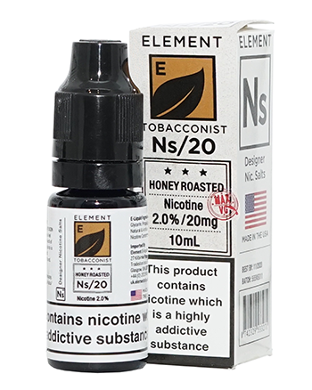NS20 Honey Roast Tobacco eLiquid by Element - Vapox UK (4384538591304)
