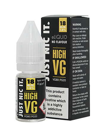 Just Nic It High VG Nicotine Booster Shot by Just Nic It - Vapox UK (4450760654920)