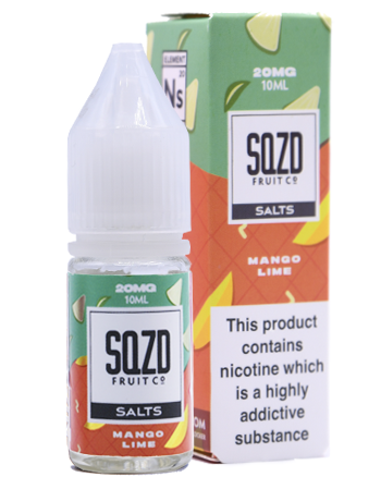 Mango Lime Nic Salt eLiquid by SQZD - Vapox UK LTD (5373966516385)