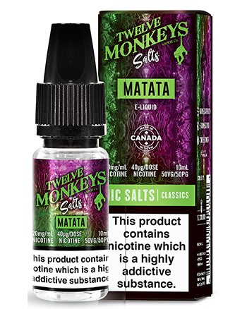 Matata Nic Salt eLiquid by Twelve Monkeys - Vapox UK (4494396031048)