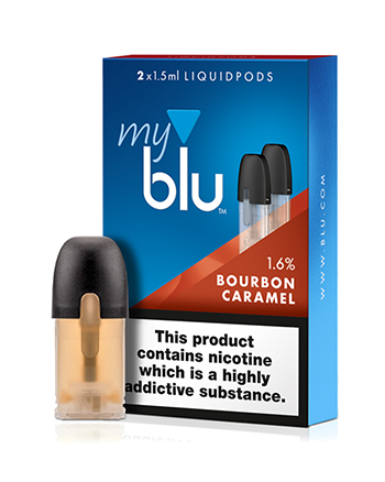 Bourbon Caramel eLiquid Pod by MyBlu - Vapox UK (4404338262088)