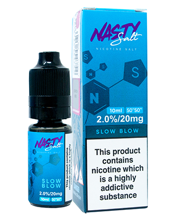 Slow Blow Nic Salt eLiquid by Nasty Juice - Vapox UK (4384540721224)
