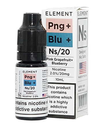 NS20 Pink Grapefruit + Blueberry eLiquid by Element - Vapox UK (4384538984520)