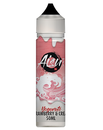 Strawberry & Cream eLiquid by Aisu Yoguruto (Zap!) 50ml - Vapox UK LTD (4565080473672)