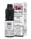 NS20 Strawberry Whip eLiquid by Element - Vapox UK (4384538689608)