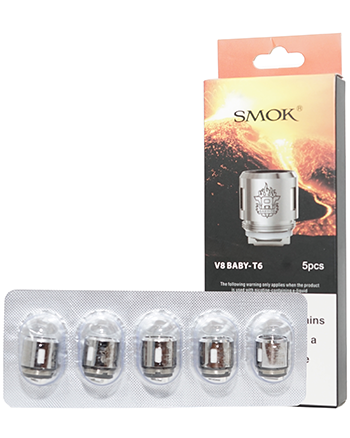 Smok V8 Baby T6 Coils - Vapox UK (4435265355848)