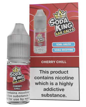 Cherry Chill Nic Salt eLiquid by Soda King Bar Salts (8176253862123)