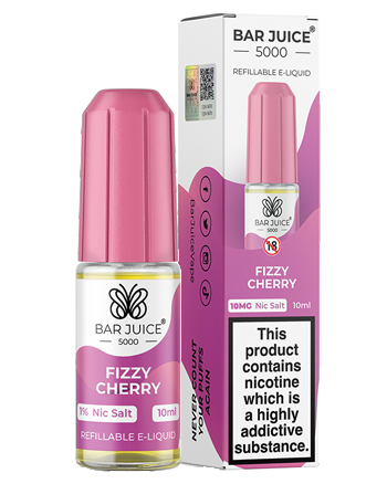 Fizzy Cherry Nic Salt eLiquid by Bar Juice 5000 (8177532338411)