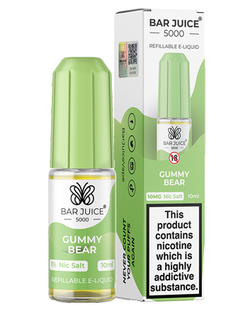 Gummy Bear Nic Salt eLiquid by Bar Juice 5000 (8177532469483)