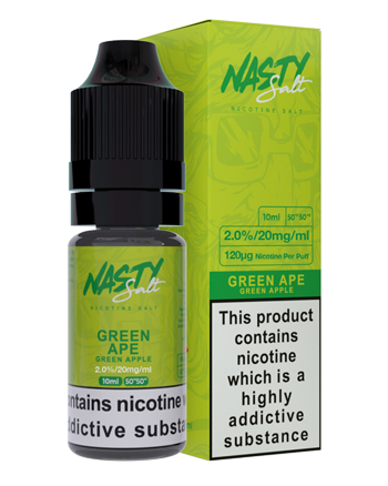 Green Ape Nic Salt eLiquid by Nasty Juice - Vapox UK LTD (5389957169313)