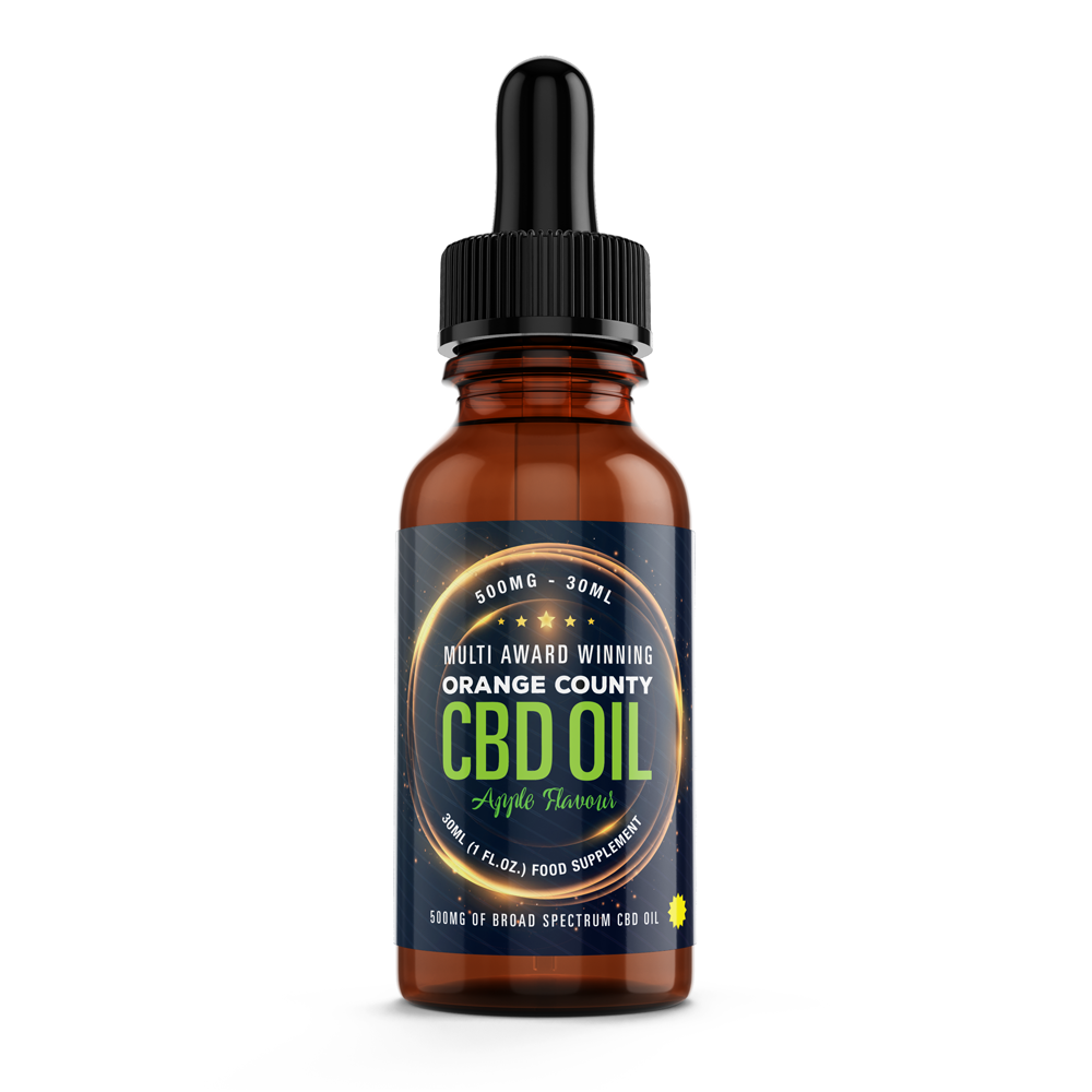 Apple CBD Oil Spray 30ml By Orange County CBD (6885853954209)