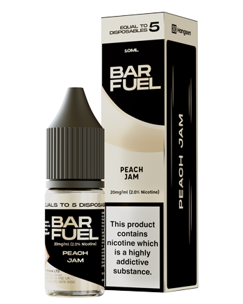 Peach Jam Nic Salt eLiquid by Bar Fuel (8178938118379)