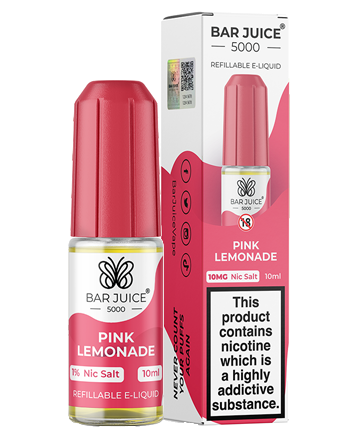 Pink Lemonade Nic Salt eLiquid by Bar Juice 5000 (8177532633323)