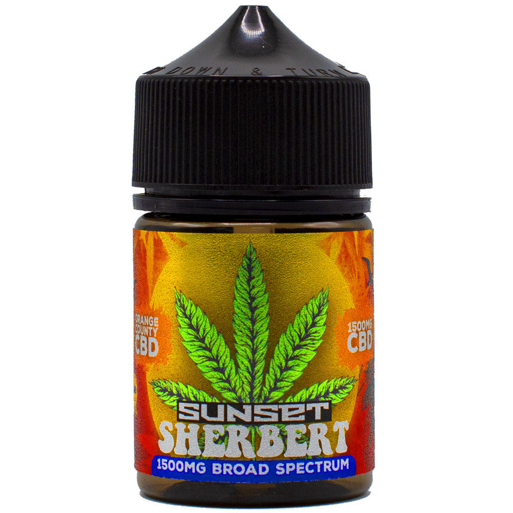 Sunset Sherbet (Cali Range) 50ml E-liquid By Orange County CBD (6885611667617)