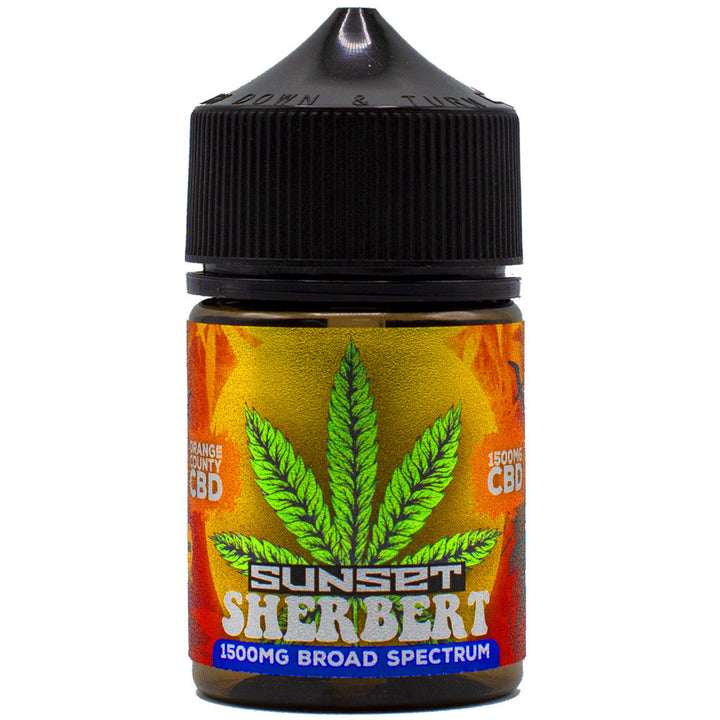 Sunset Sherbet (Cali Range) 50ml E-liquid By Orange County CBD (6885611667617)