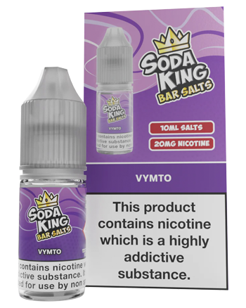 Vymto Nic Salt eLiquid by Soda King Bar Salts (8176254124267)