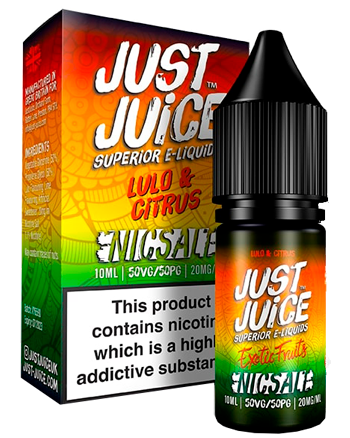 Lulo-Just-Juice-Exotic-Nic-Salt Lulo & Citrus Nic Salt eLiquid by Just Juice Exotic Fruits - Image 1