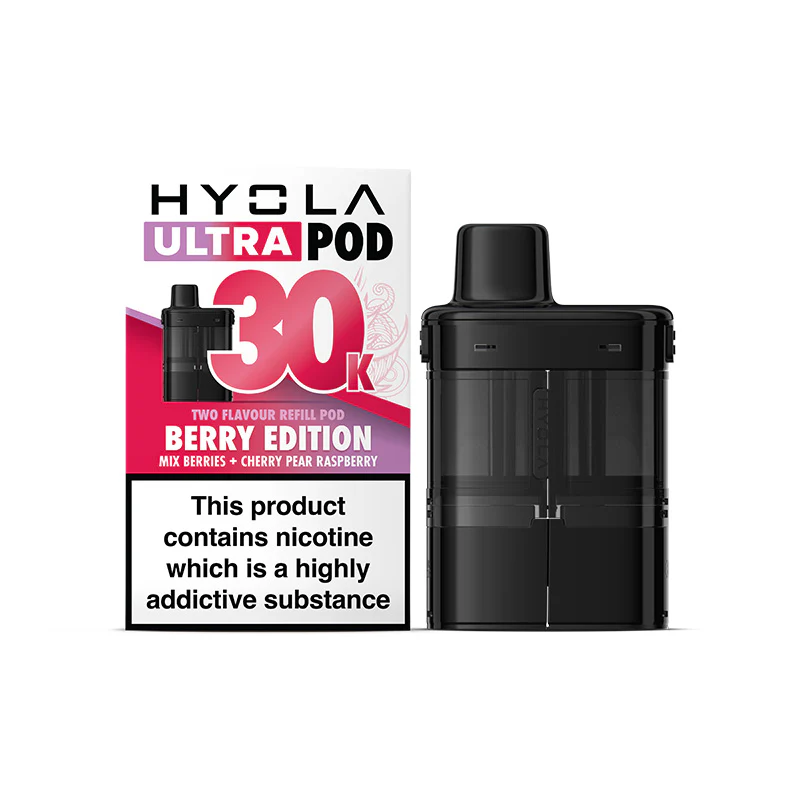 HUBerryEditionPod_Box Hyola Ultra 30K Prefilled Pods/Berry Edition - Image 1