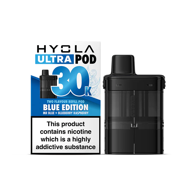 HUBlueEditionPod_Box Hyola Ultra 30K Prefilled Pods/Blue Edition - Image 1
