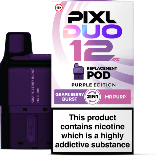 PIXL Duo Compliant Replacement Pod - Raspberry Edition / 20mg